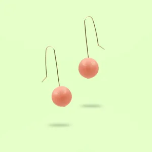 Abstract Collection - Blush Pearl Earrings