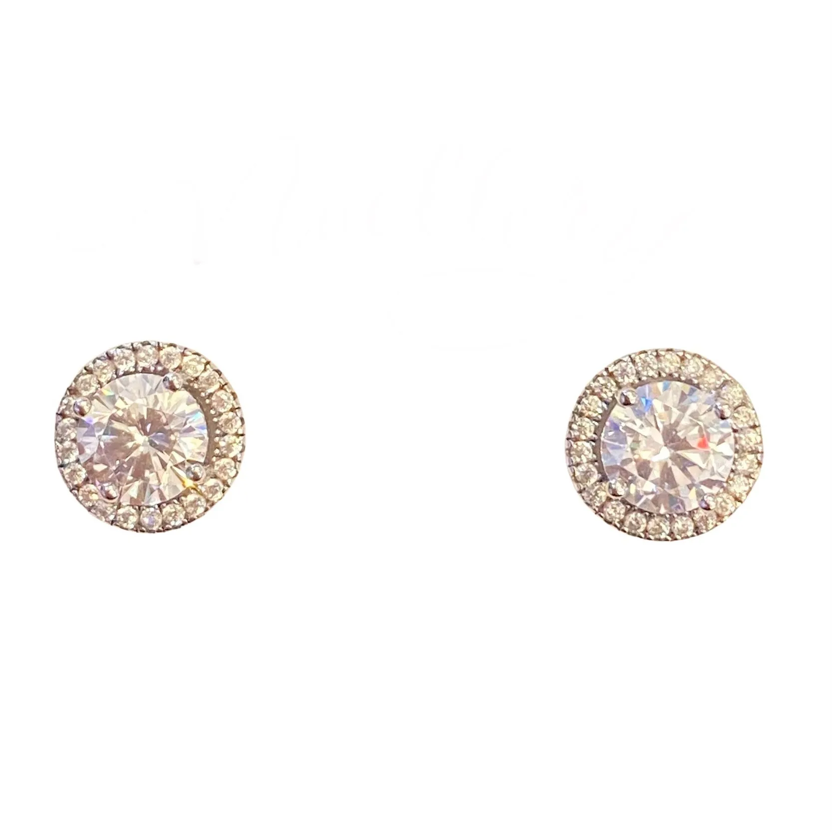 Adriene Clear Sparkle Studs