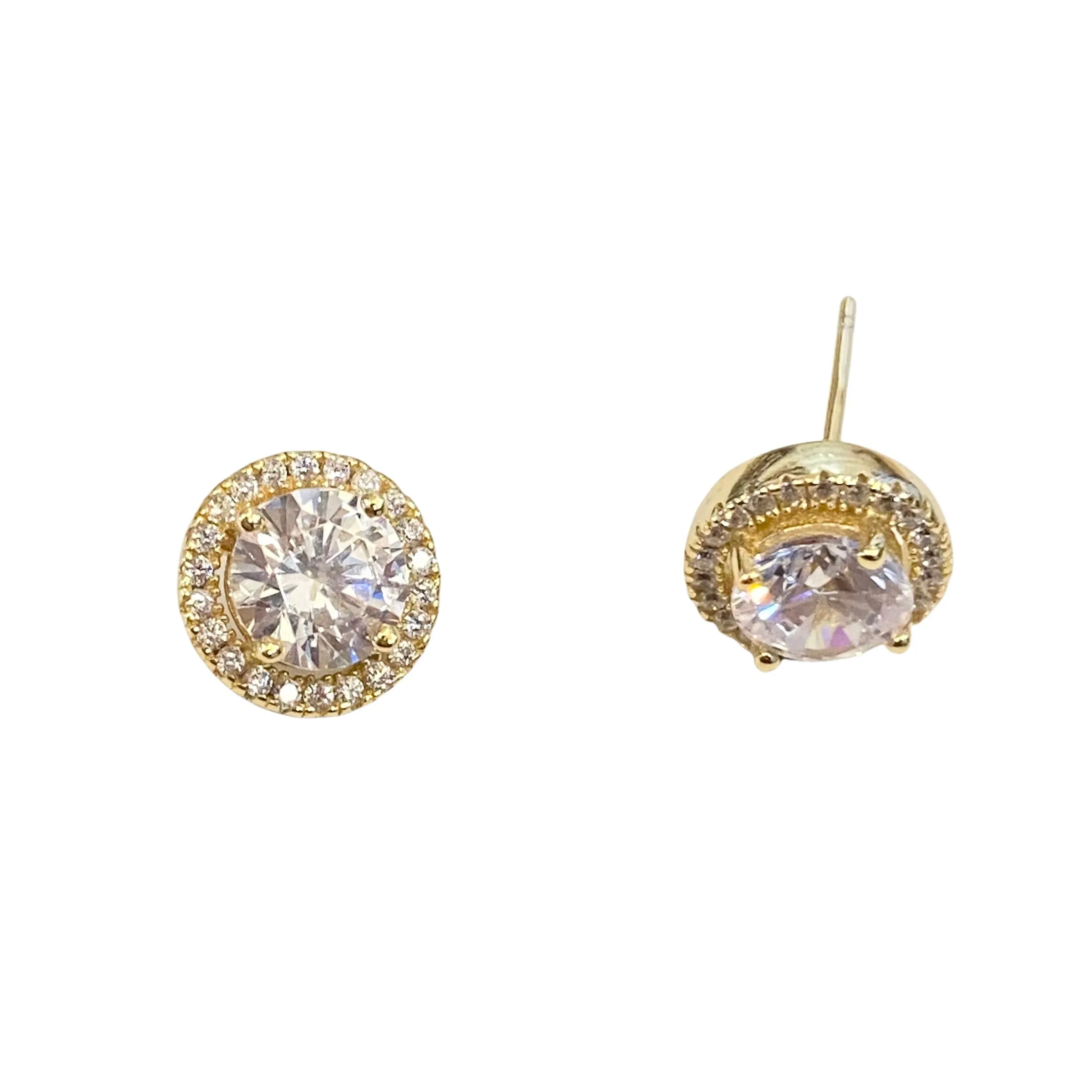 Adriene Clear Sparkle Studs