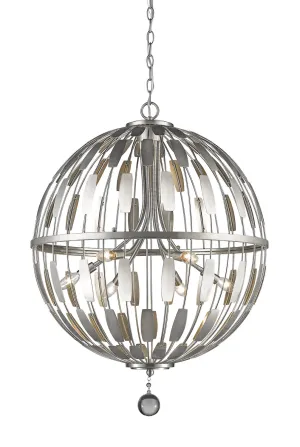 Almet Six Light Chandelier