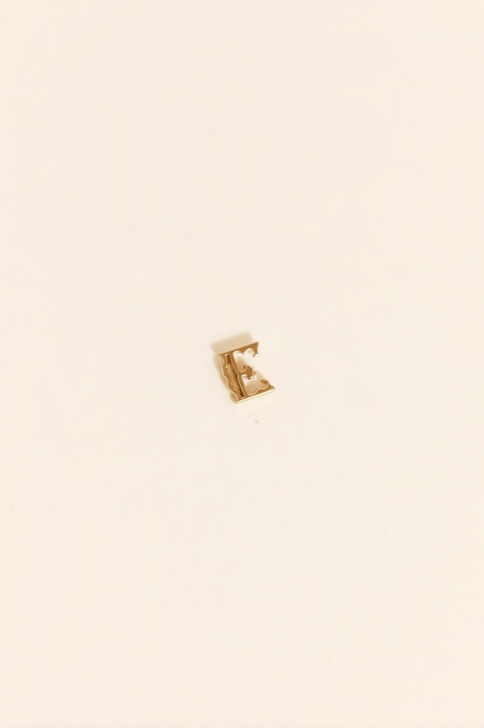 ALPHABET STUD EARRINGS