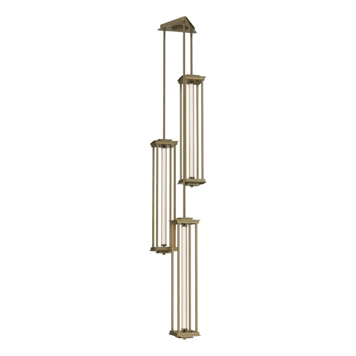 Athena 36 in. Triple Tall LED Pendant Light