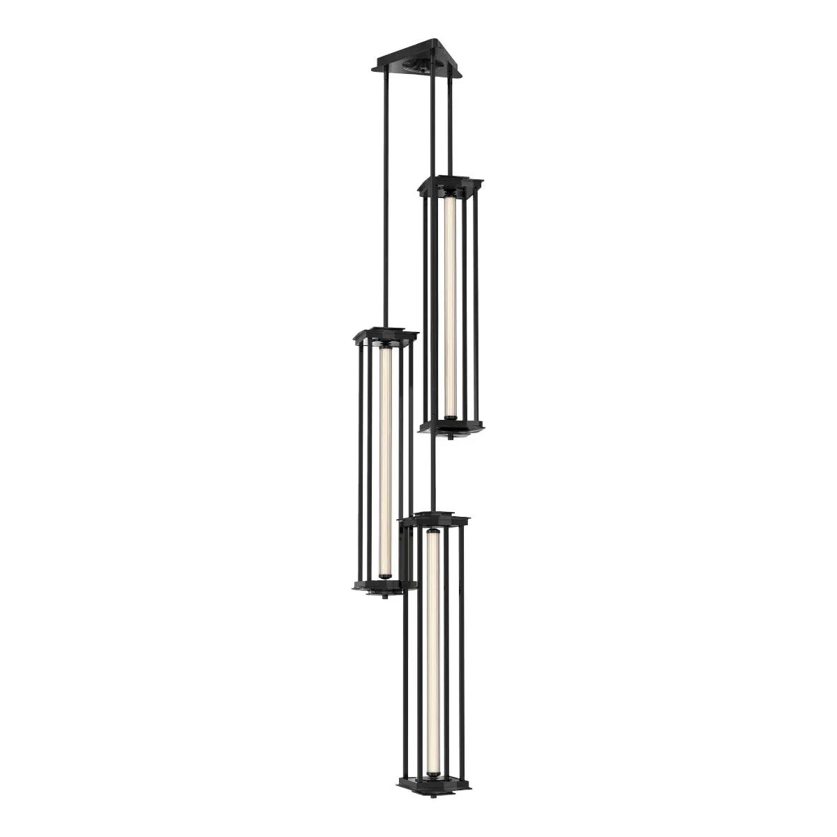 Athena 36 in. Triple Tall LED Pendant Light