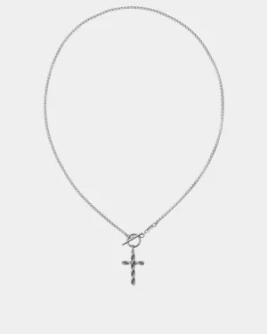 Boho Twisted Cross Necklace