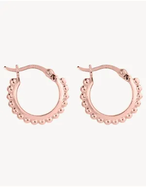 Chia Rose Gold Hoop Earring