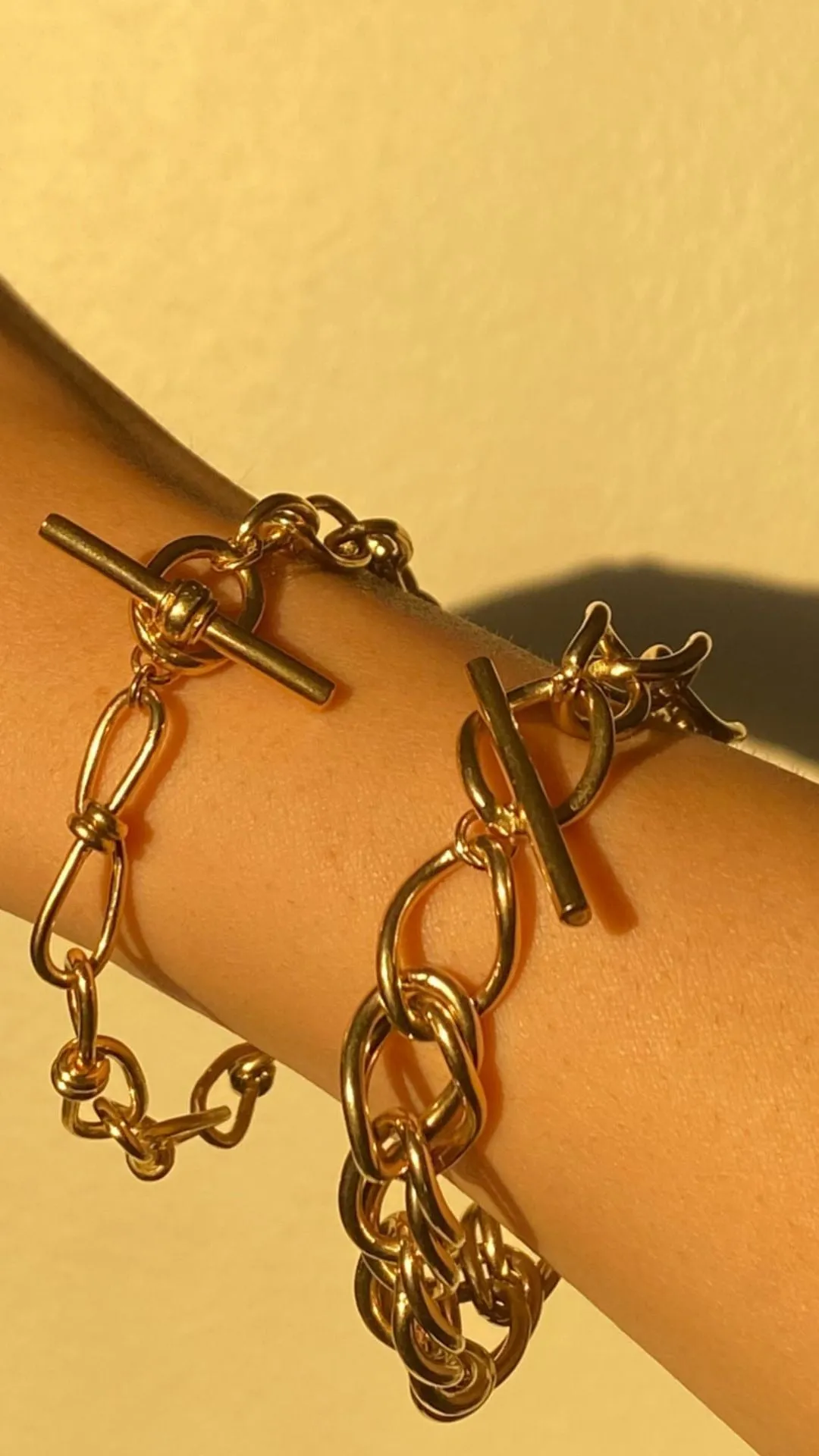 Chunky Link Bracelet | Gold