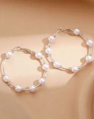 Classic Silver Hoop Earrings