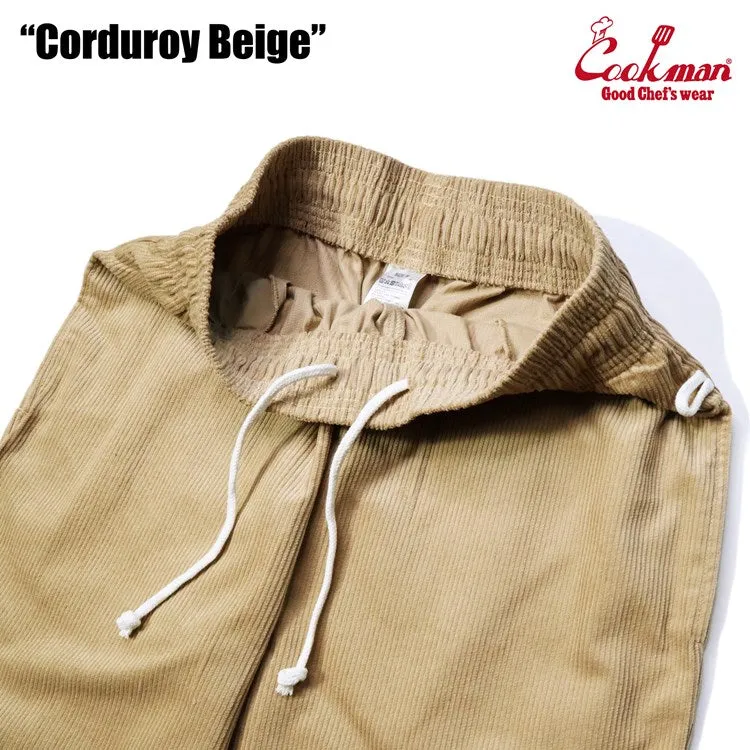 Cookman Chef Pants - Corduroy : Beige