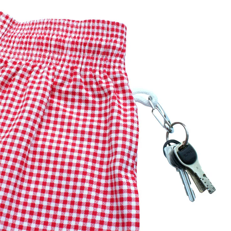 Cookman Chef Pants - Gingham Red