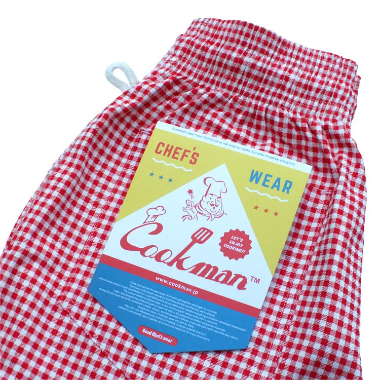 Cookman Chef Pants - Gingham Red