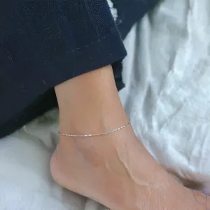 Dainty Cubic Elegance Anklets