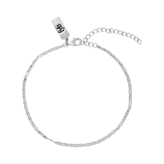 Fiona Silver Anklet