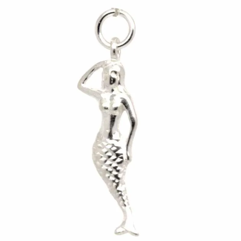 Gold Mermaid Charm