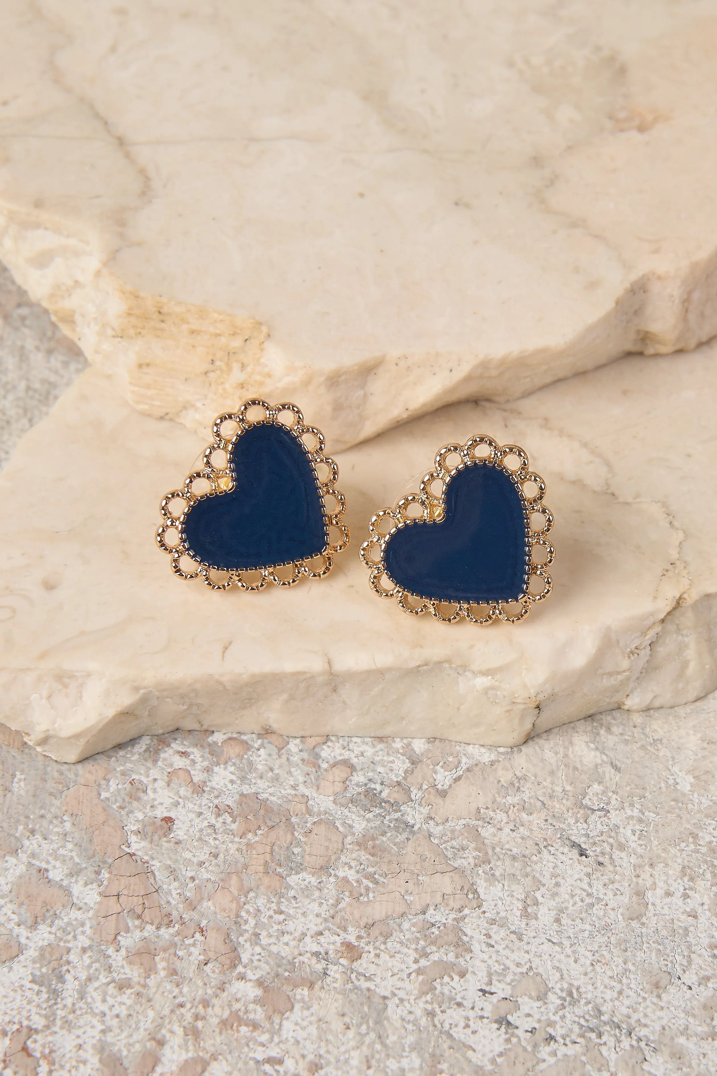 Heart Studs