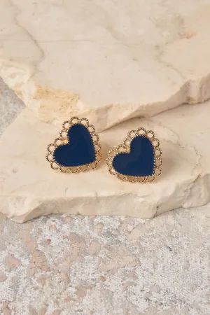 Heart Studs