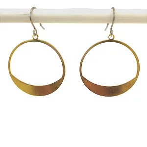 Hoop circles earring