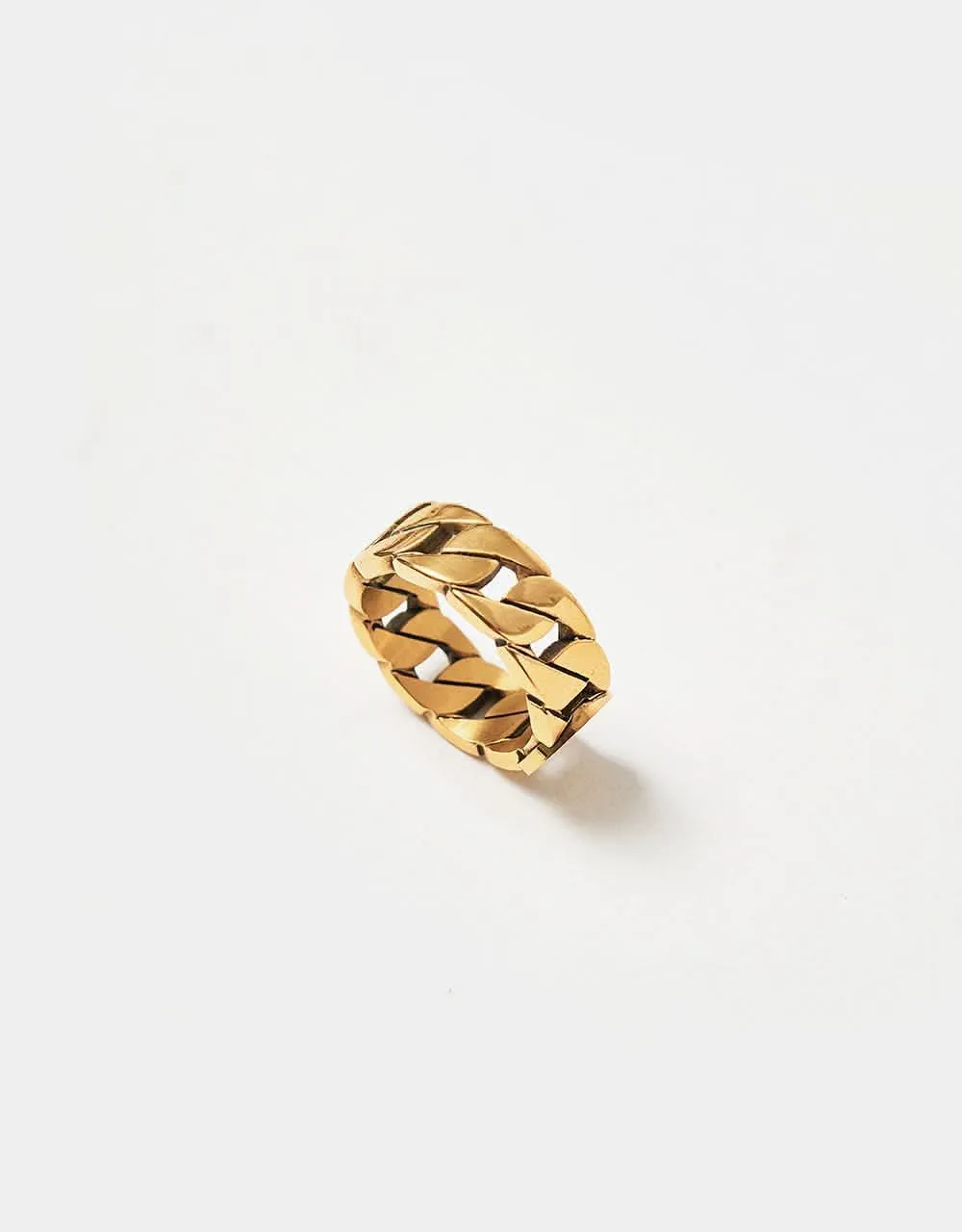 HUF Regional Cuban Link Ring - Gold