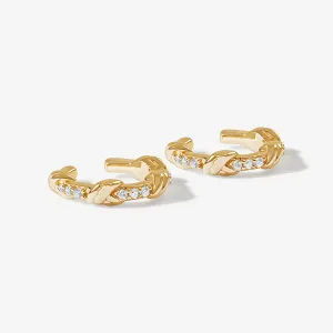 Khalib triple knot ear cuffs