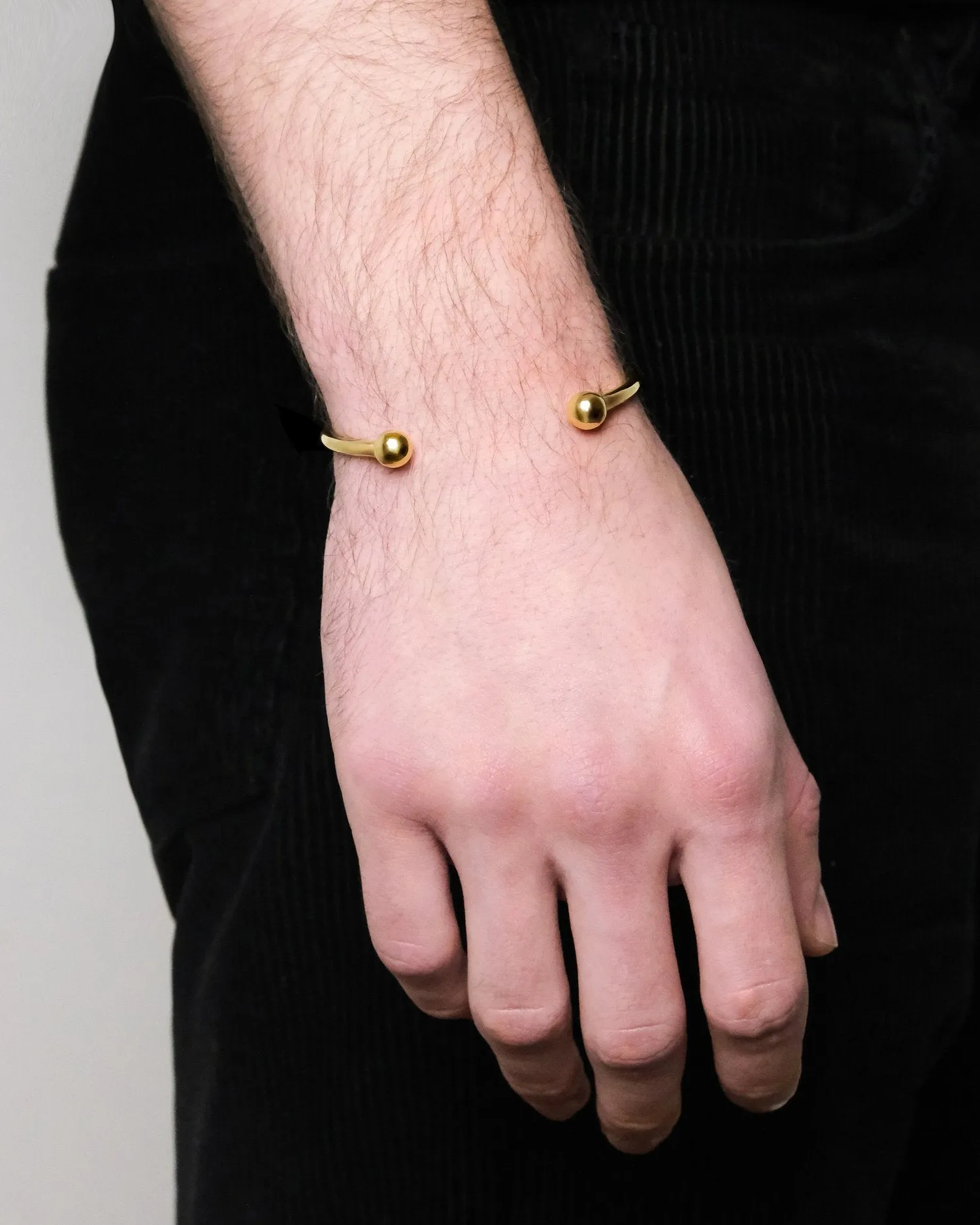 KISKA LAB GOLD ALBERT CUFF BRACELET