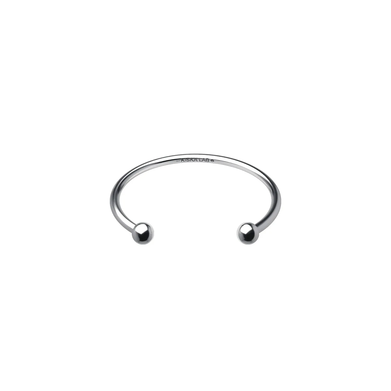 KISKA LAB PLATINUM ALBERT CUFF BRACELET