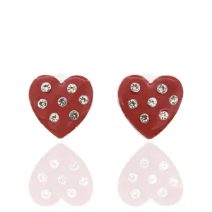 Lovebug Studs - Burgundy