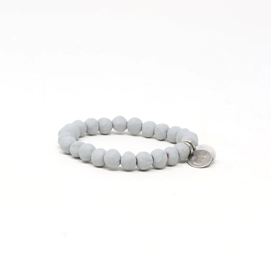 Men's Pebble Gray Mission Bracelet