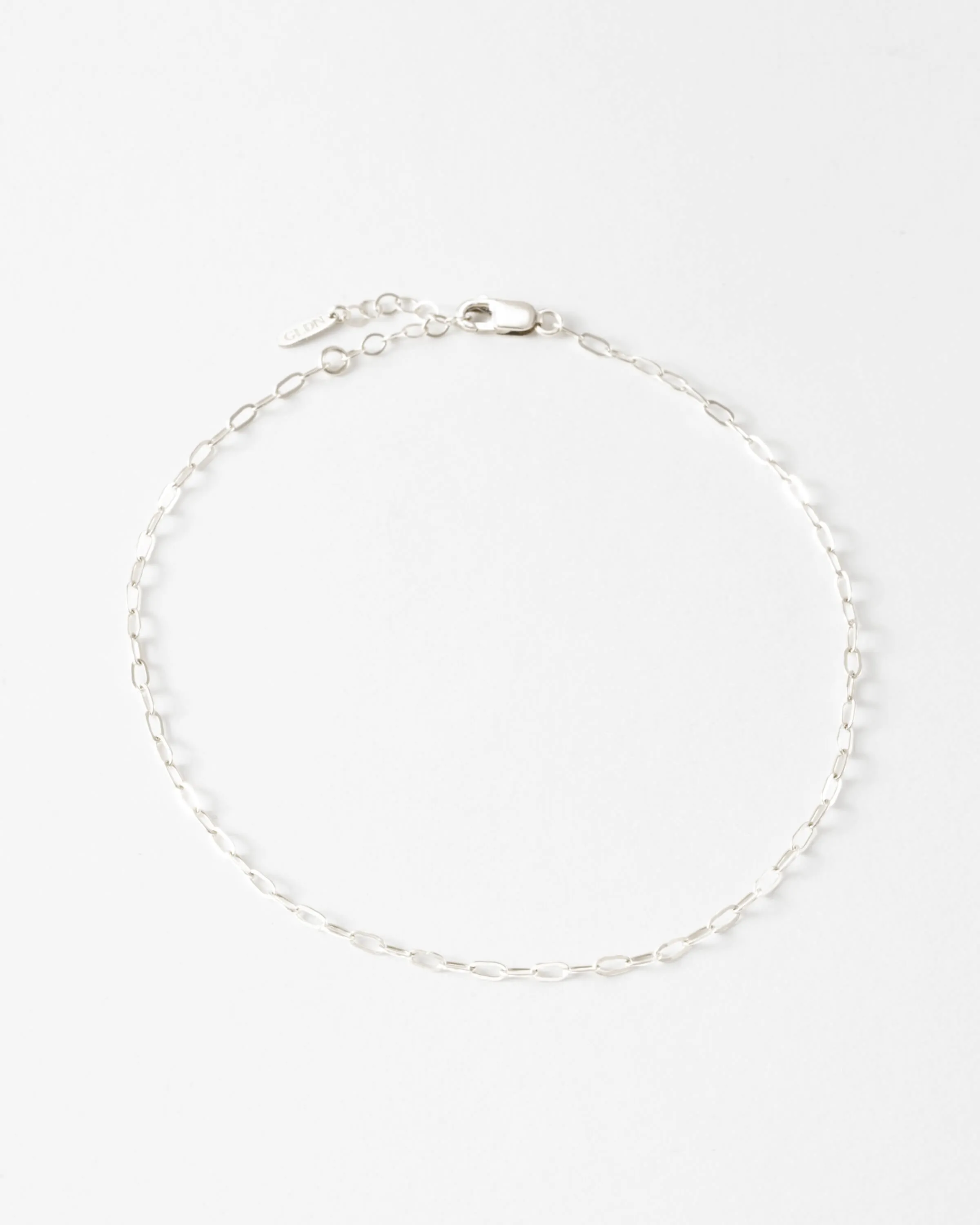 Mini Paperclip Chain Anklet