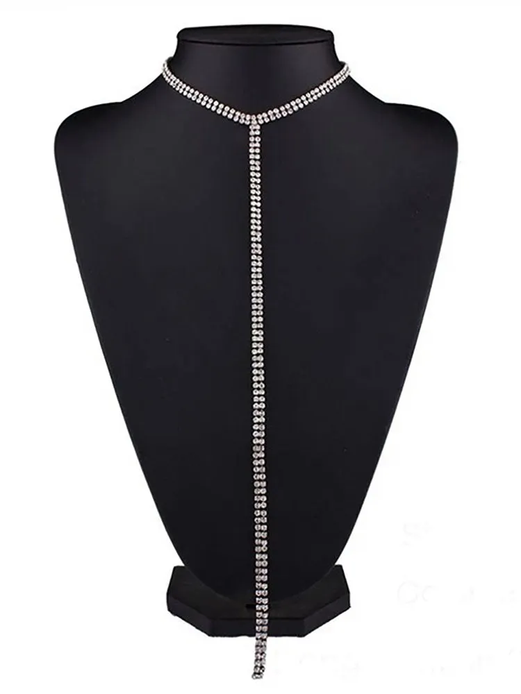 Multilayer Strand Chain Necklaces