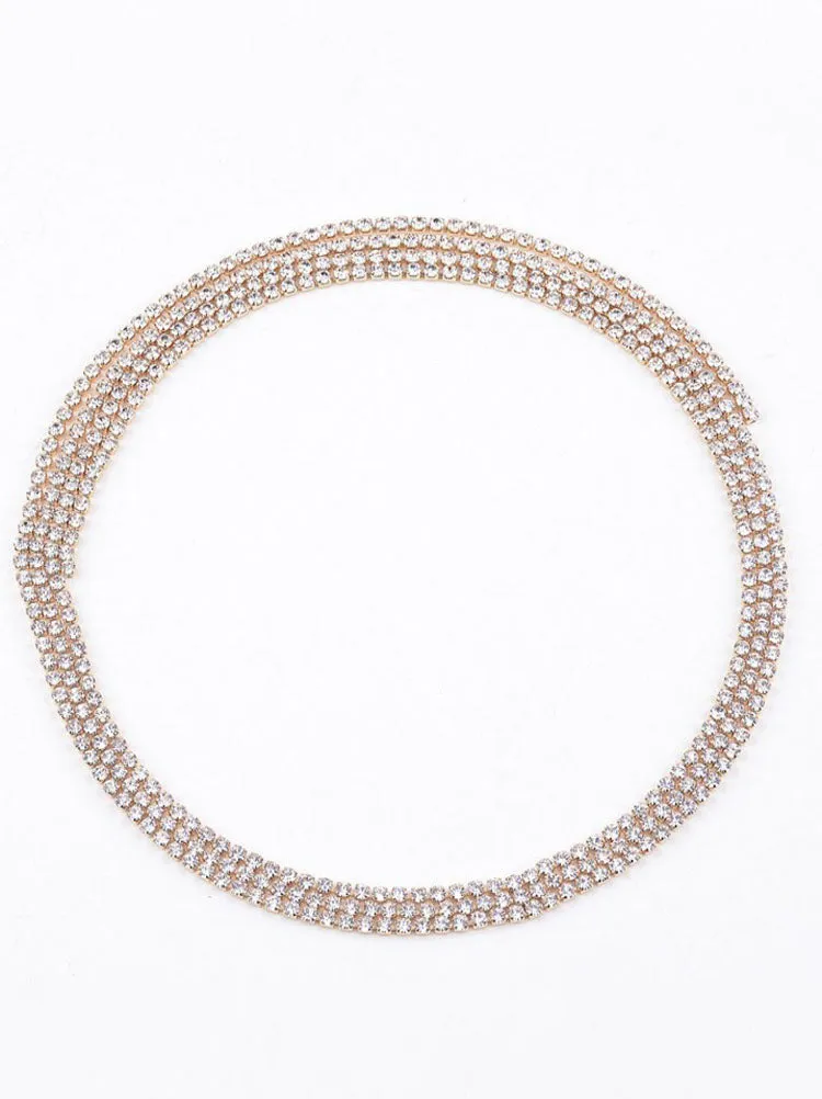 Multilayer Strand Chain Necklaces