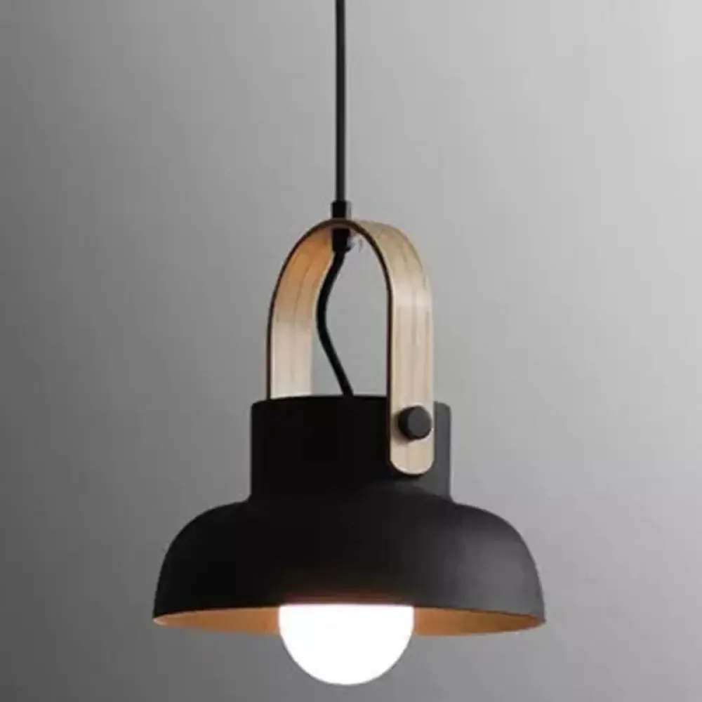 Nordic Modern Metal Pendant Lamp - 1-Light Upside Down Trifle Style for Restaurants