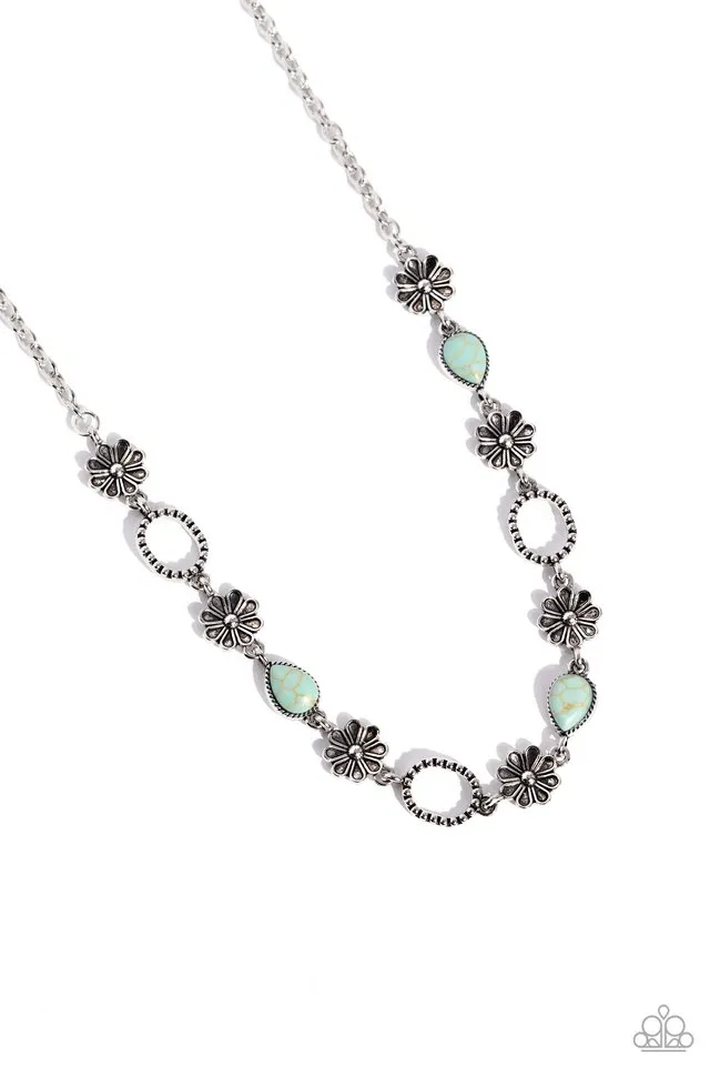 Paparazzi Necklace ~ Casablanca Chic - Blue