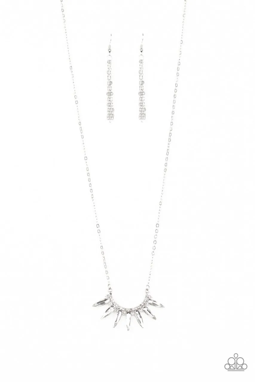 Paparazzi Necklace ~ Empirical Elegance - White