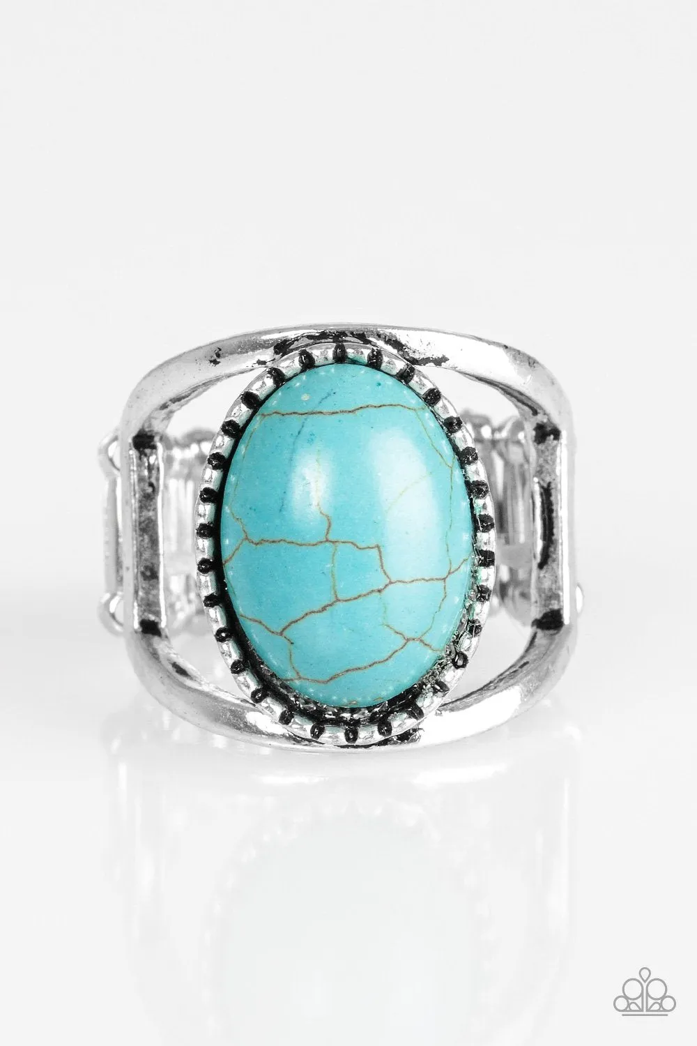 Paparazzi Ring ~ Canyon Cache - Blue