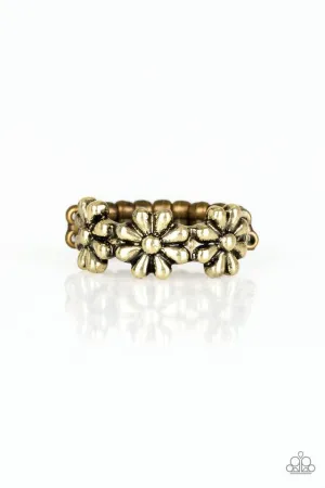 Paparazzi Ring ~ Daisy Dapper - Brass