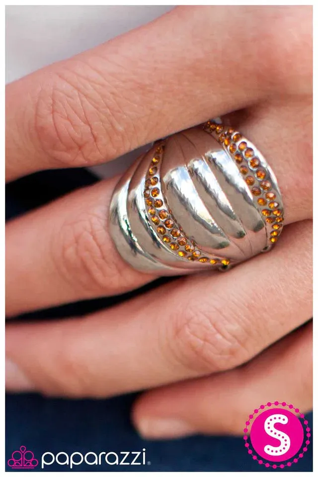 Paparazzi Ring ~ Graded on a Curve ��� Brown - Silver