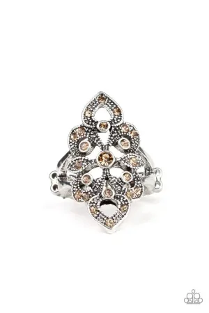 Paparazzi Ring ~ Princess Priss - Brown