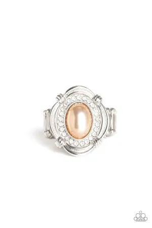 Paparazzi Ring ~ Titanic Twinkle - Brown