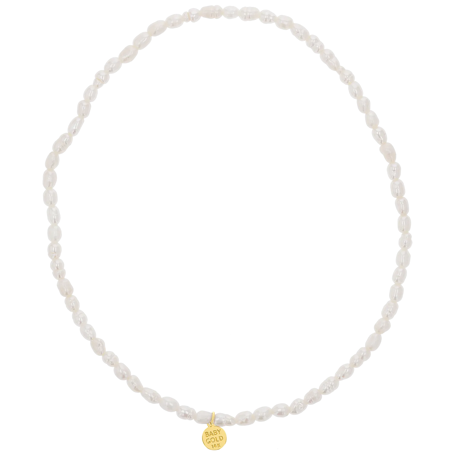 Pearl Stretch Bead Anklet