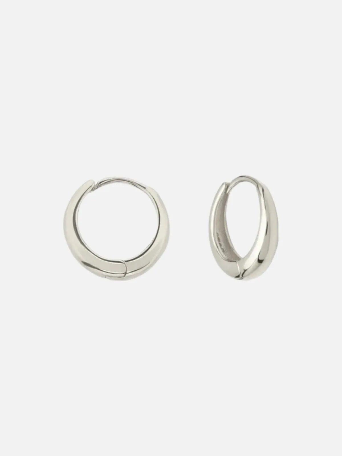 Positano Mini Hoops - Silver