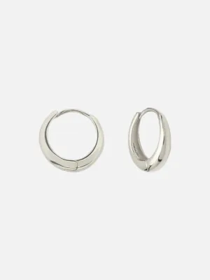 Positano Mini Hoops - Silver