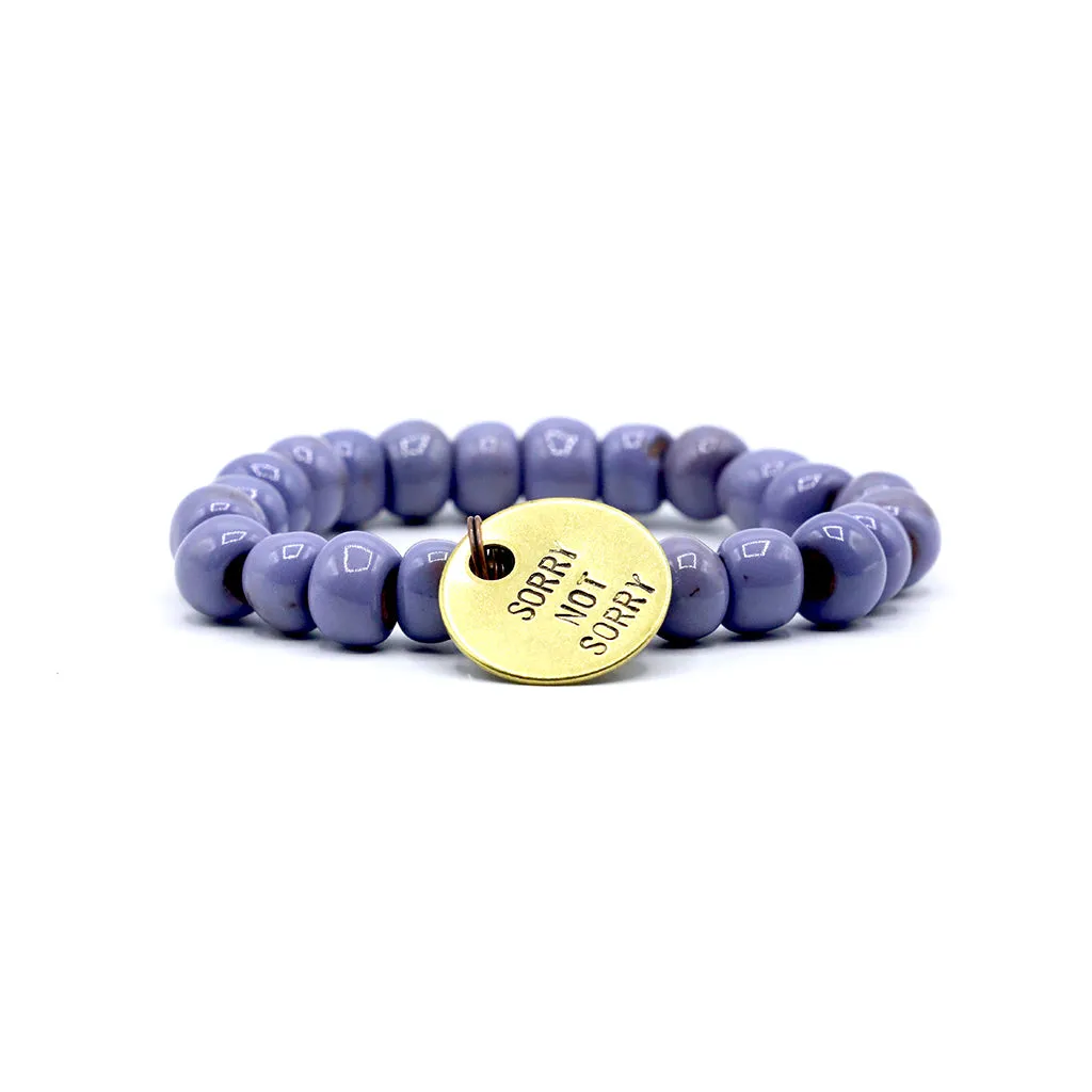 Purple Haze Inspiration Charm Bracelet