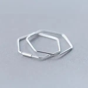 Schematic Hexagon Hoops