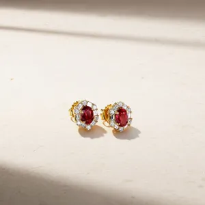 Signature Ruby Stud Earrings