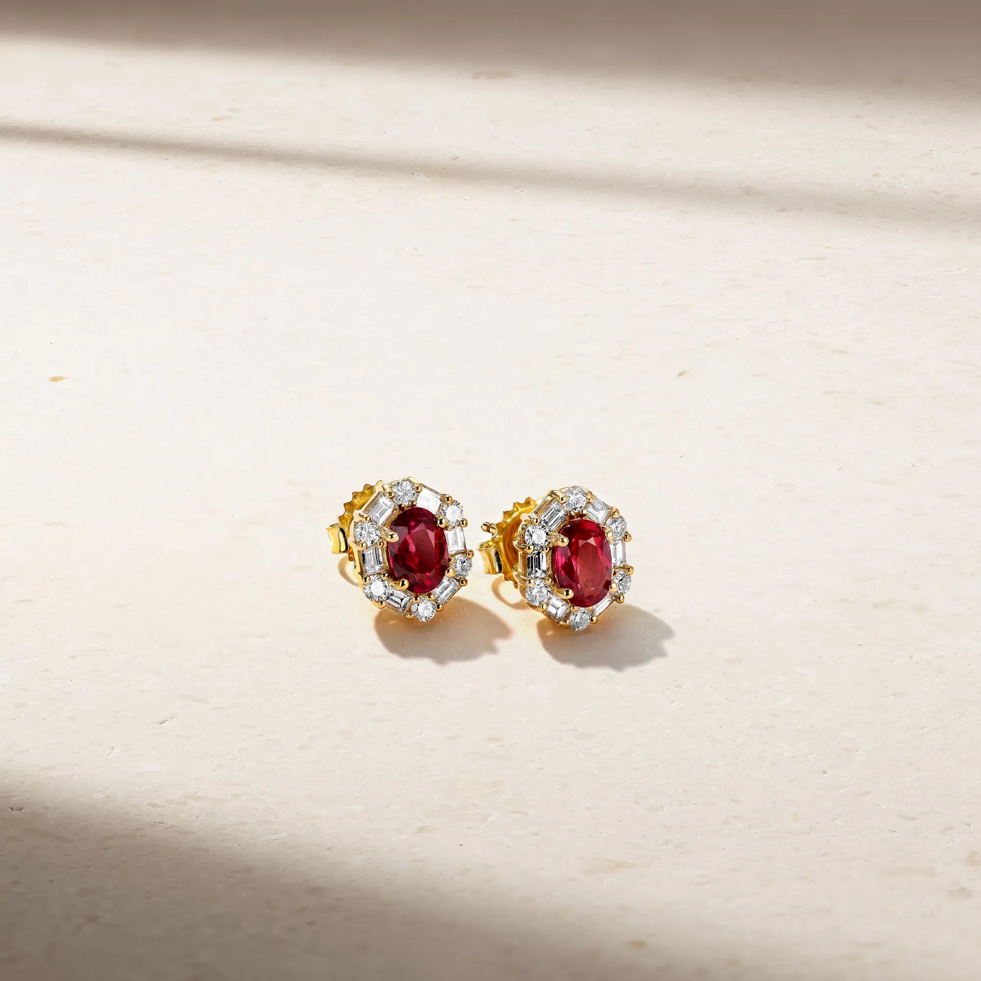 Signature Ruby Stud Earrings