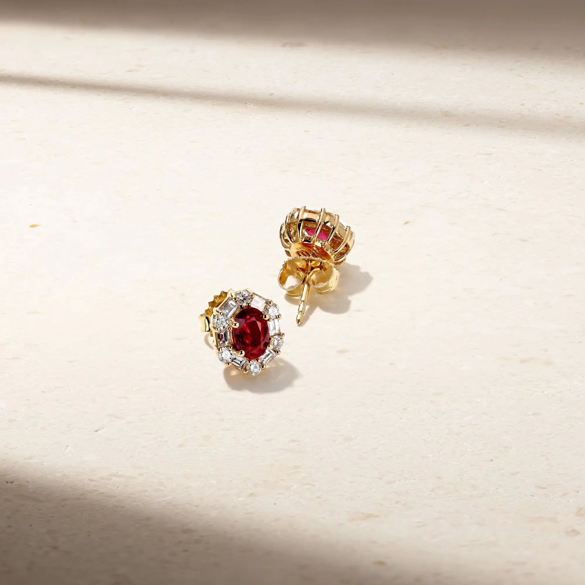 Signature Ruby Stud Earrings