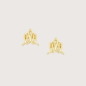 Small Crown Earring