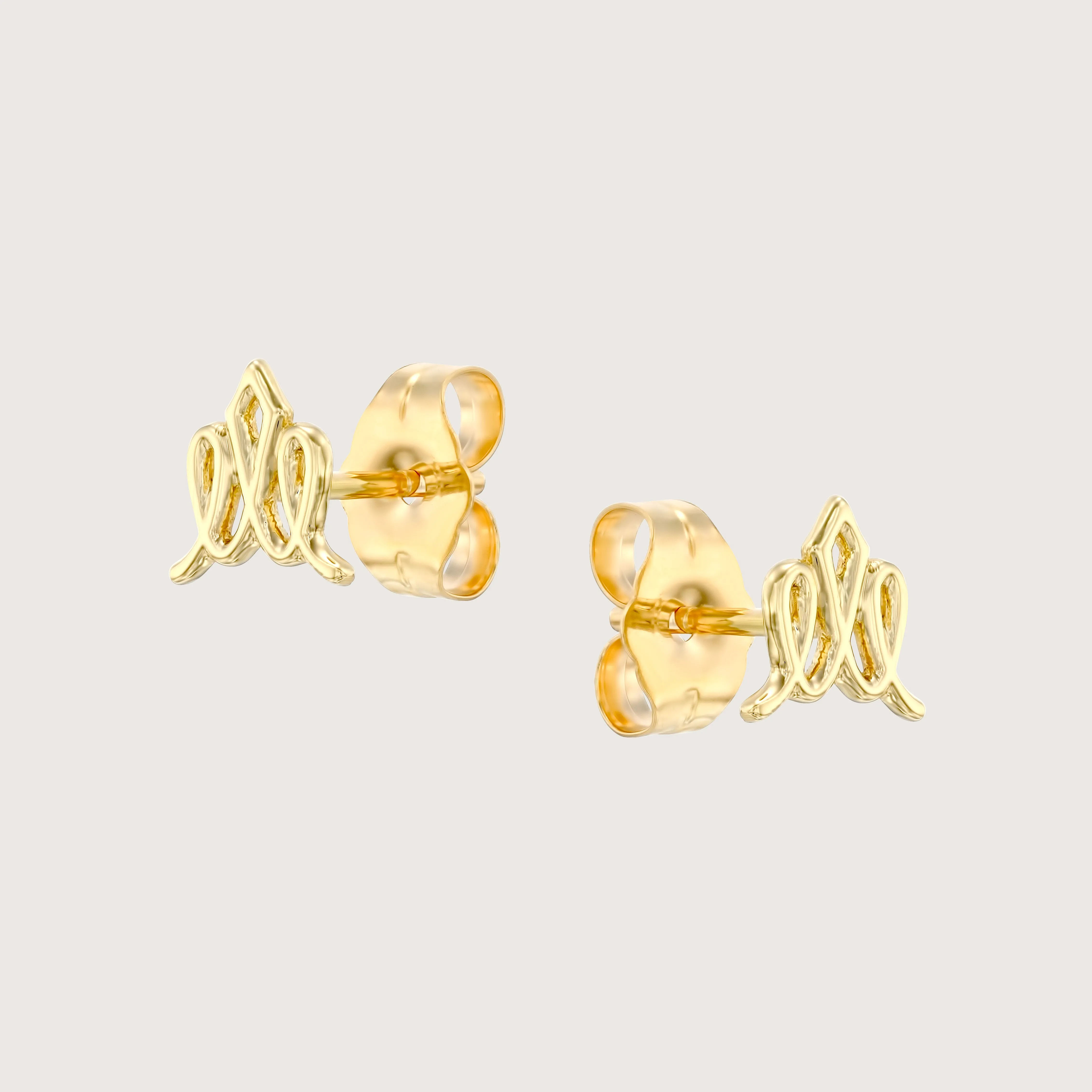 Small Crown Earring