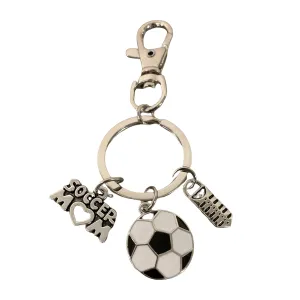 Soccer Mom Zipper Pull Keychain