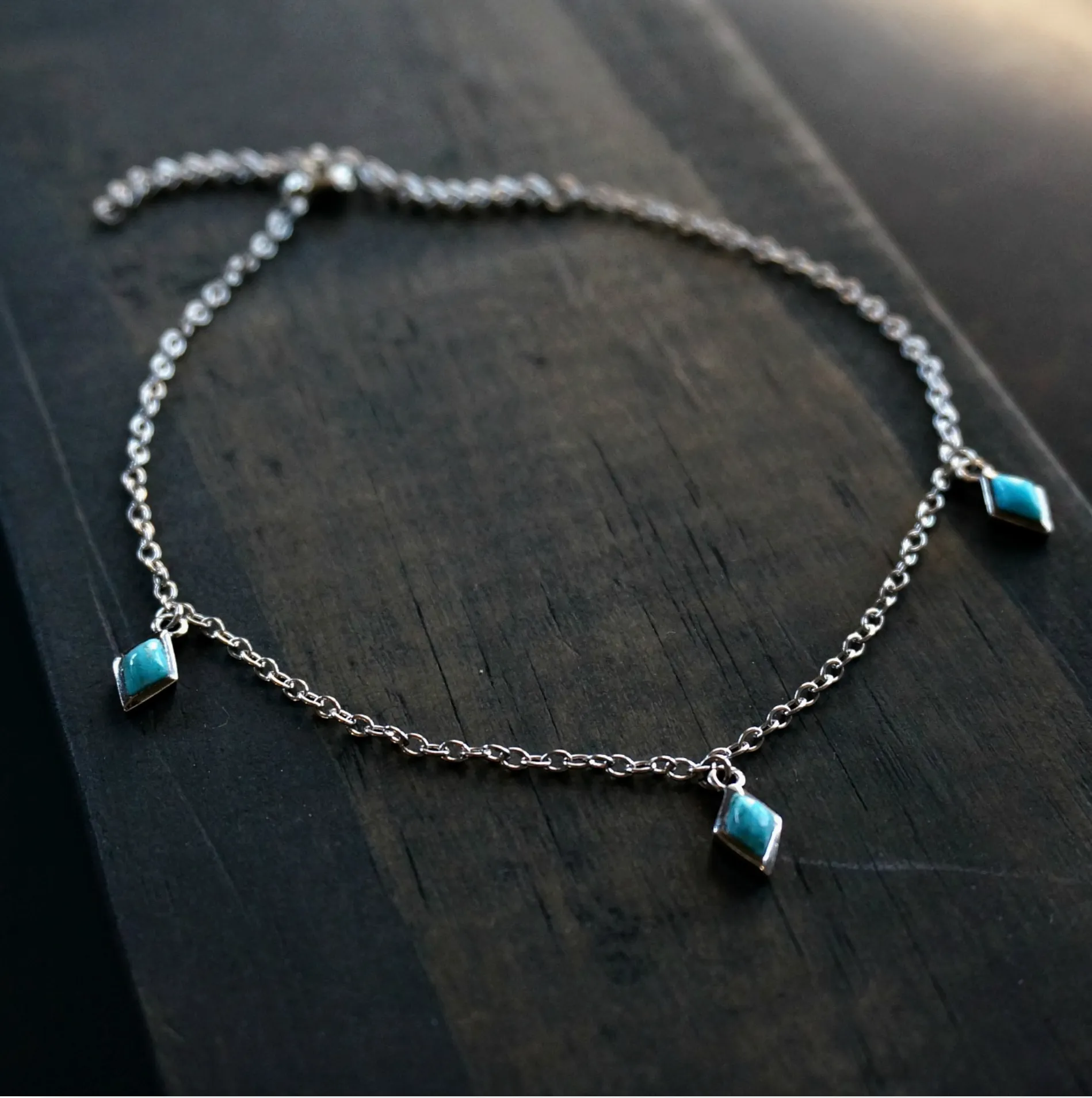 Sowell Jewelry Dir Turquoise Anklet