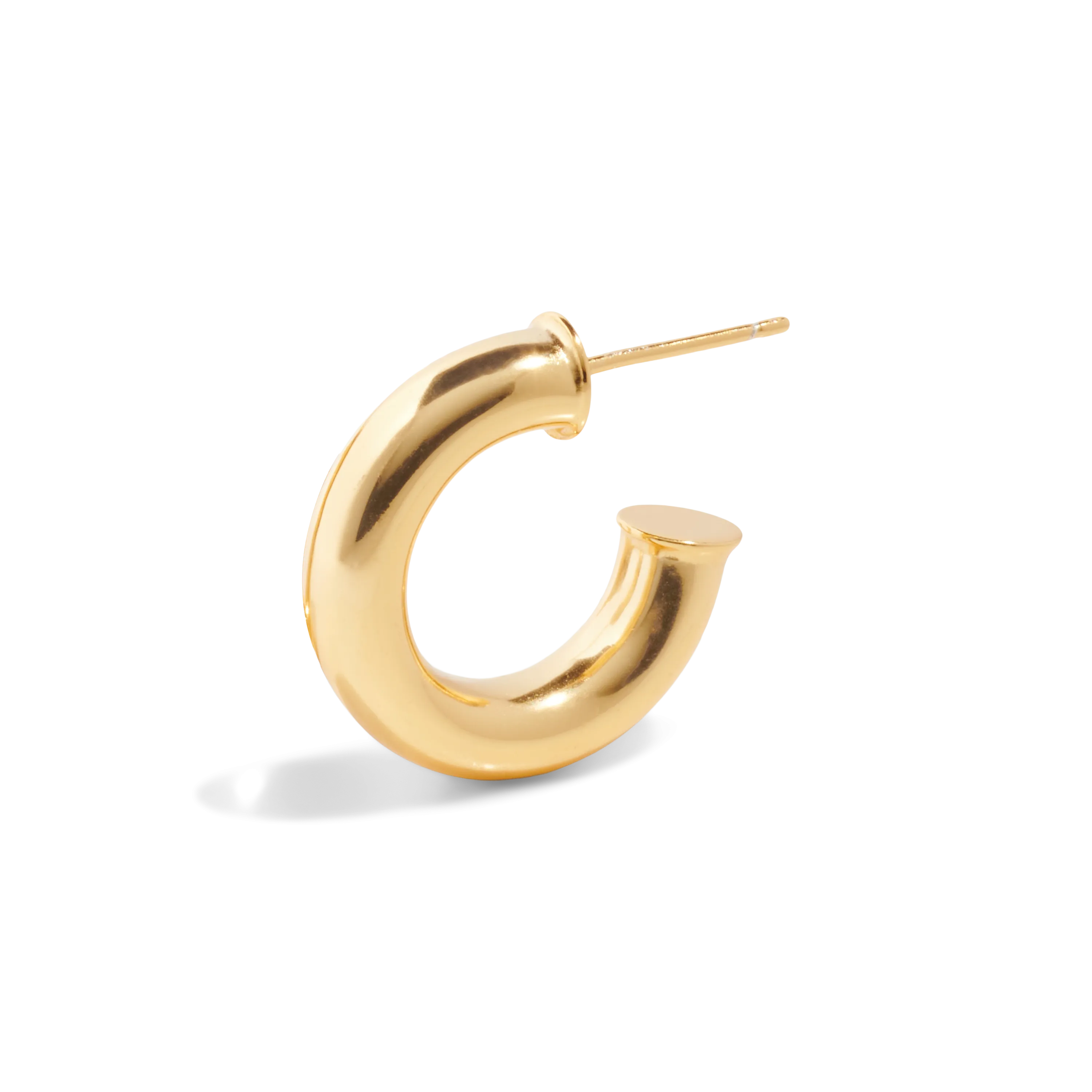 THE KENDAL HOOP SMALL - 18k gold plated